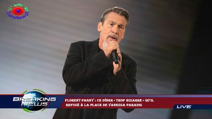 Florent Pagny : ce dîner « trop bizarre » qu'il  refusé à la place de Vanessa Paradis