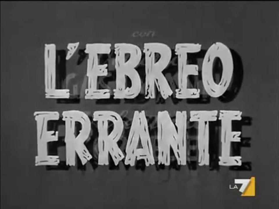 L'ebreo errante (1948) di Goffredo Alessandrini, con Vittorio.Gassman, Armando.Francioli, Valentina.Cortese
