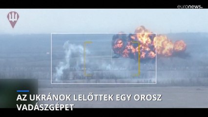 Az ukránok lelőttek egy orosz vadászgépet