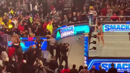 Matt Riddle saves Sami Zayn off air after Smackdown 4/7/23