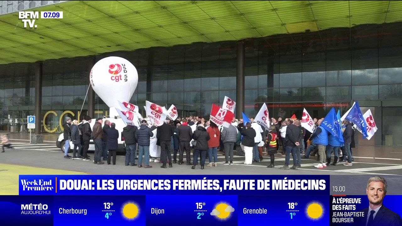 Les urgences pédiatriques de l'hôpital de Douai à nouveau fermées la nuit
