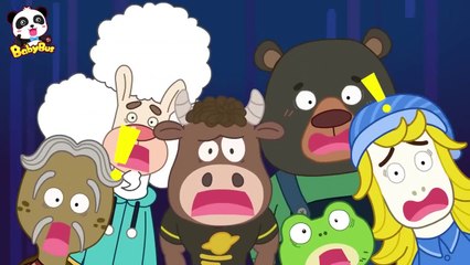 Underground Strange Sound _ Police Cartoon _ Cartoon for Kids _ Sheriff Labrador _ BabyBus