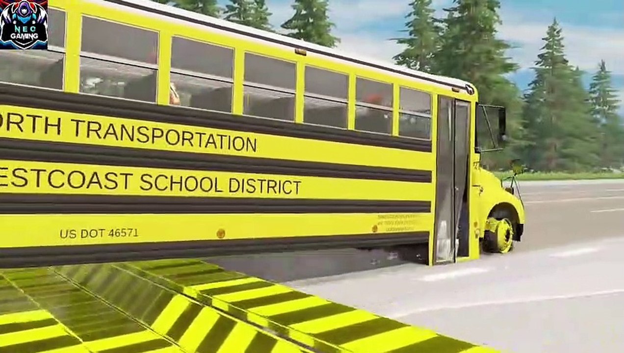 Cars vs Upside Down Speed Bumps BeamNG Drive  new video