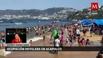 Acapulco llega al 87.4% de ocupación hotelera