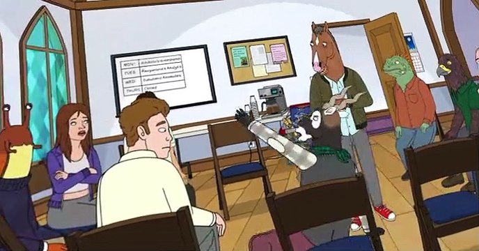 BoJack Horseman BoJack Horseman S06 E009 Intermediate Scene Study w/ BoJack Horseman