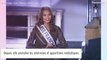Indira Ampiot (Miss France 2023) ultra stylée pour se confier à Bernard Montiel dans Animaux stars