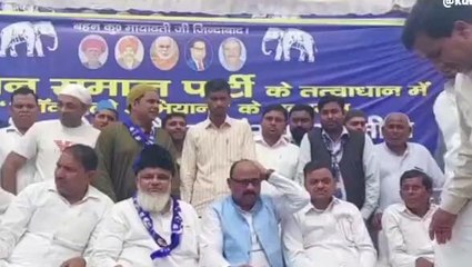 सम्भल:हाजी शकील अहमद कुरैशी ने फूँका निकाय का चुनावी बिगुल