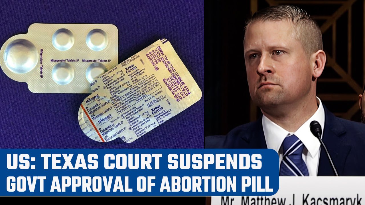Texas judge suspends FDA approval of abortion pill mifepristone | US Abortion laws | Oneindia News
