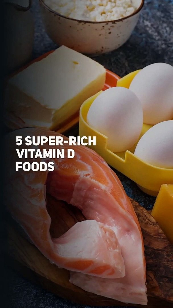 ⁣Super-Rich Vitamin D Foods