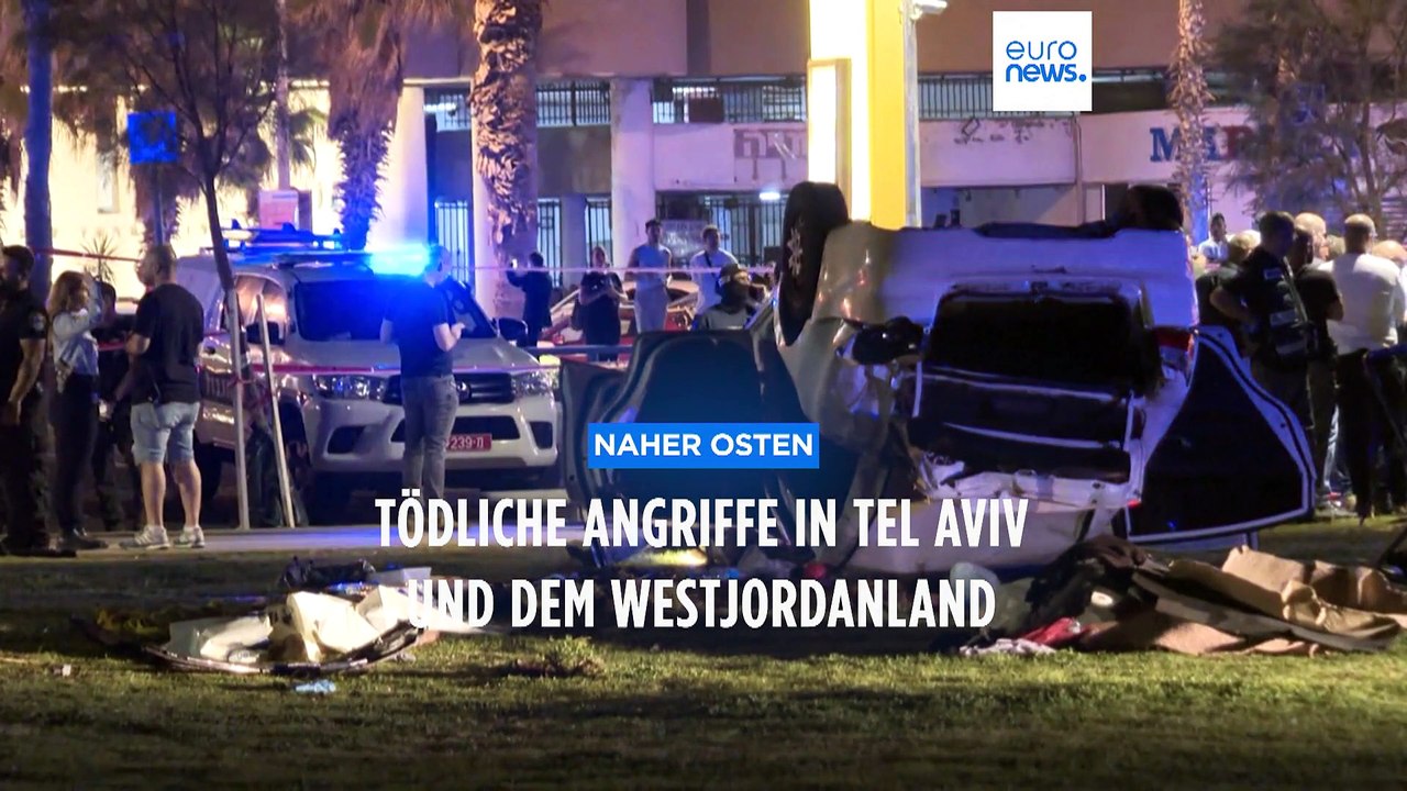 Traurige Bilanz vor Ostern: Drei Tote und mehrere Verletzte in Tel Aviv und Westjordanland