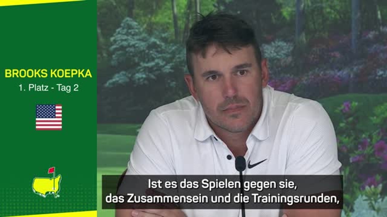 Koepka 'vermisst' Wettbewerb mit McIlroy und Scheffler