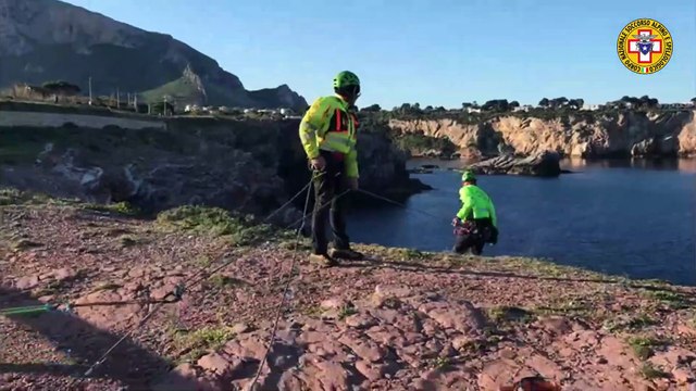 Scomparso uomo in scogliera di Terrasini, ricerche in corso