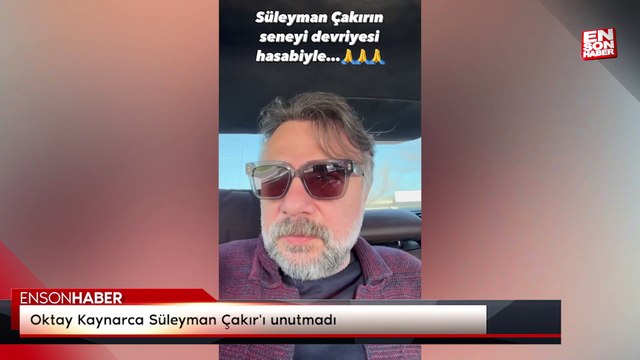 Oktay Kaynarca Kurtlar Vadisi'nin efsane karakteri Süleyman Çakır'ı unutmadı
