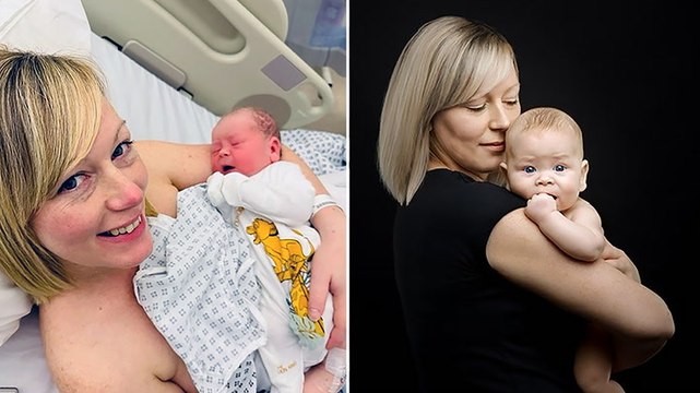 Cancer survivor gives birth to ‘miracle’ baby after having ovaries removed