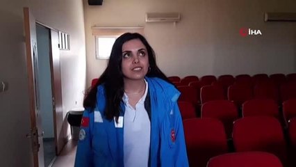 Sağlık çalışanı bu kez yavru köpeğin hayatını kurtardı