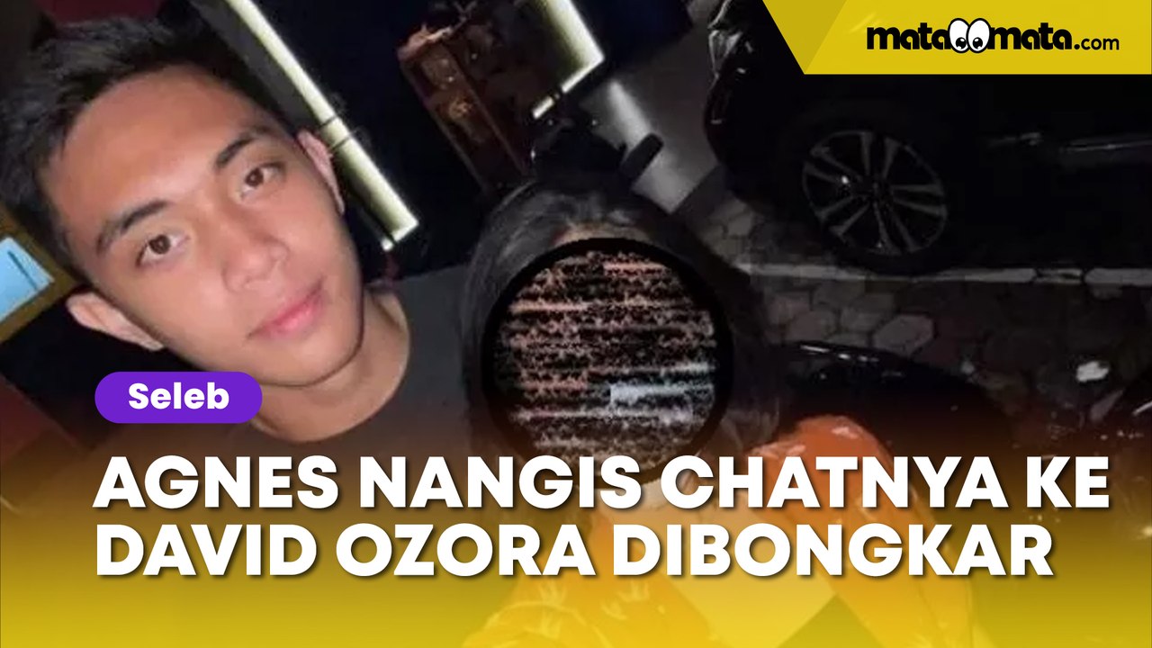 Agnes Gracia Nangis-Nangis Chatnya ke David Ozora Dibongkar Saat Sidang, Isinya Bikin Syok