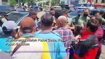 Presiden Jokowi Kunjungi Pasar, Warga Solo Berebut Amplop 'THR'