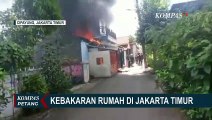 Kebakaran Rumah di Jakarta Timur, 11 Unit Mobil Damkar Dikerahkan Cegah Kebakaran Meluas