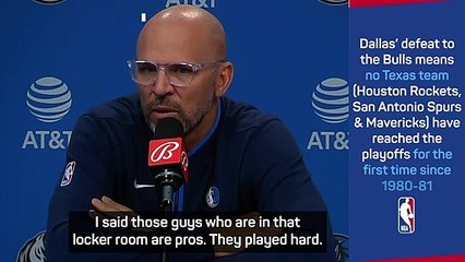 Kidd defends resting Mavs stars after missing playoffs