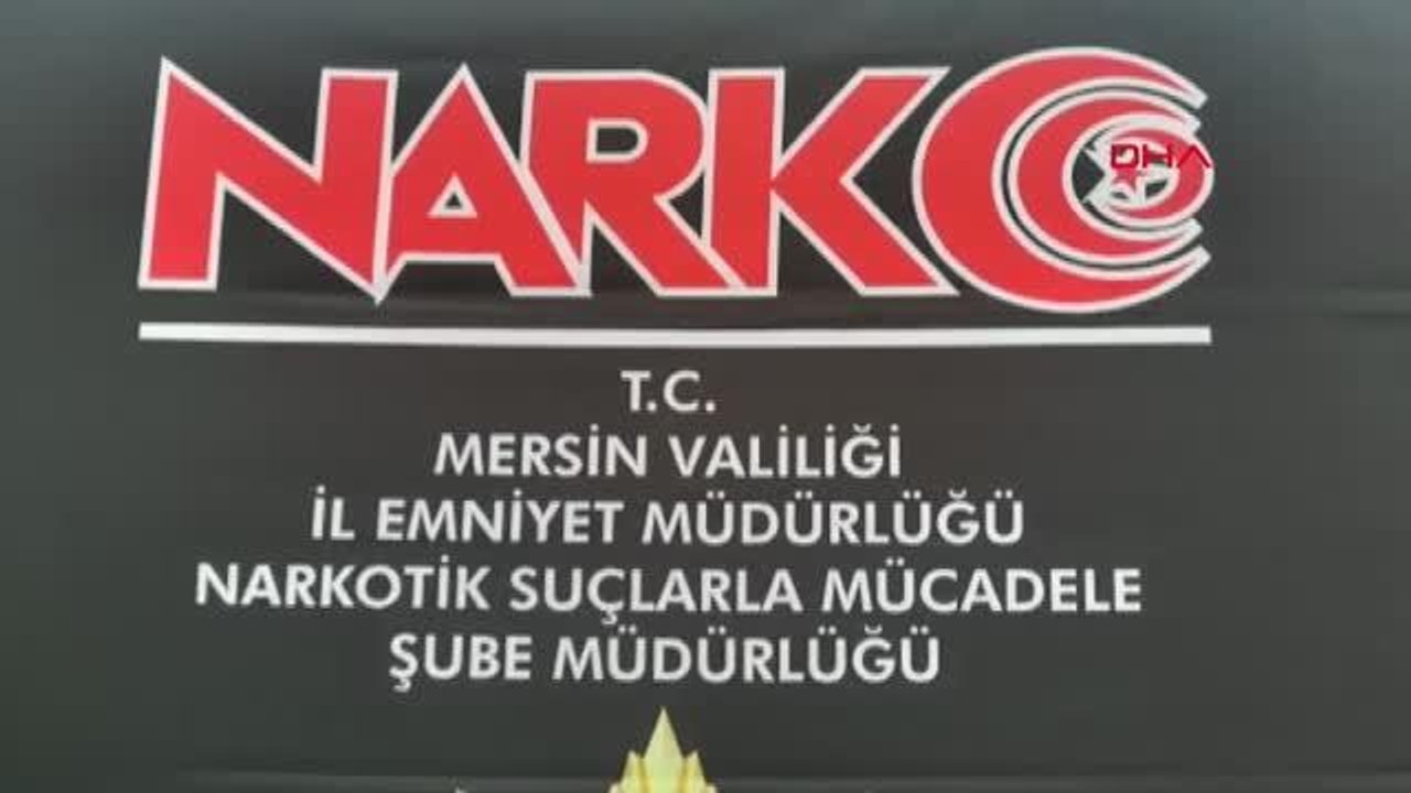 Mersin polisi, limana gelen konteynerde 97 kilo kokain ele geçirdi