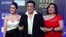 Govinda With His Gorgeous Daughter & Wife At Style Icon Awards