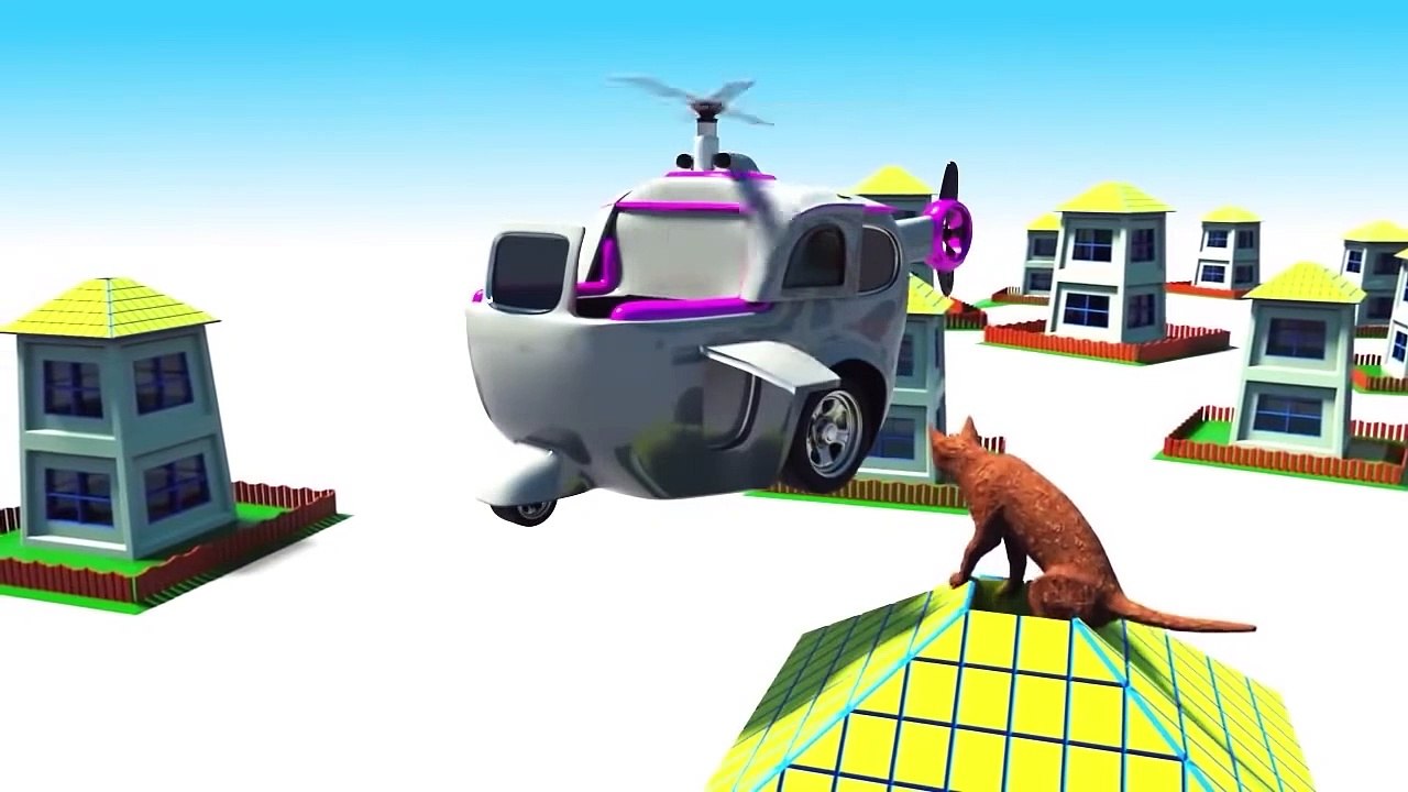 Paw Patrol फन कम्युनिटी व्हीकल एनिमेशन में बच्चों के लिए वाहन के नाम सीखें!