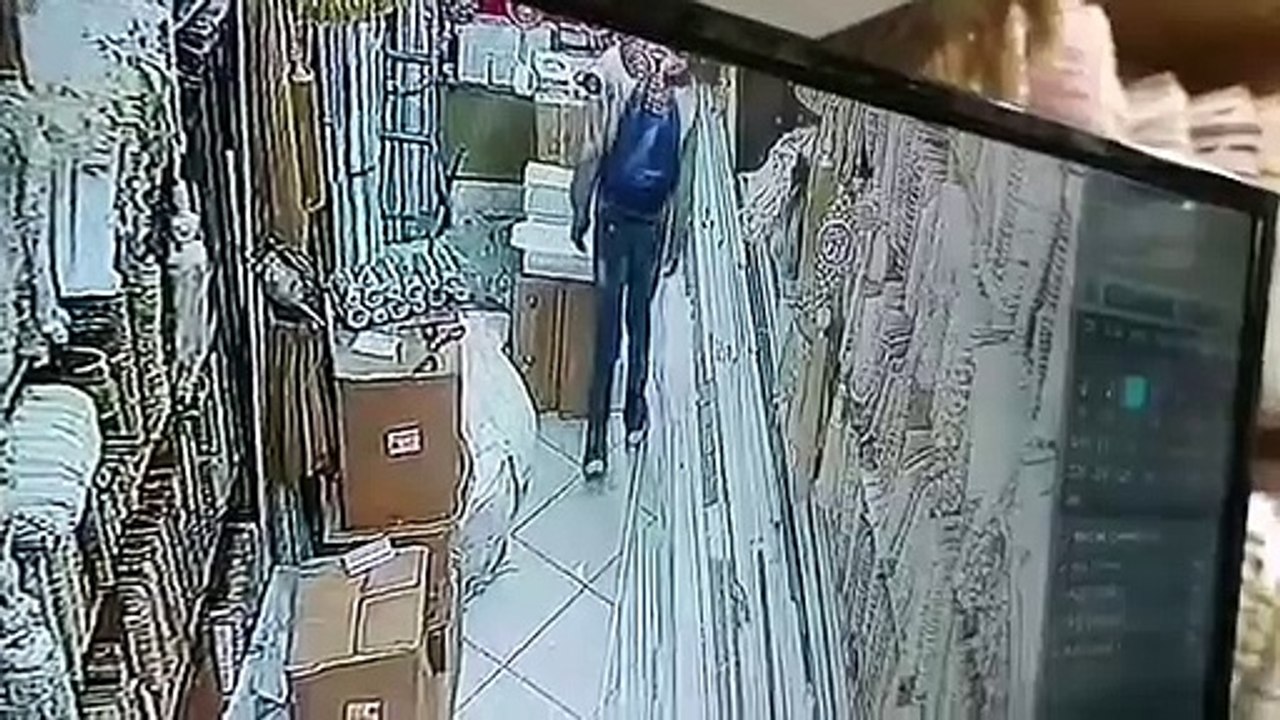 سرقة من داخل محل تجاري في الدارالبيضاء
