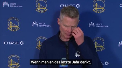 Kerr zu Warriors: "Sind im Chaos gut gefahren"