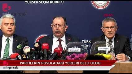 Partilerin pusuladaki yerleri belli oldu