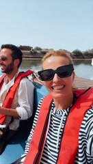 Cristina Ferreira viaja até ilha no Algarve e garante estar no "paraíso"