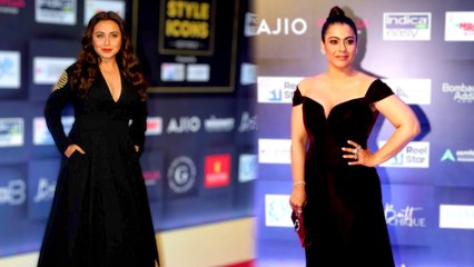 48 Yr Old Kajol And 45 Yr Old Rani Mukerji At Style Icon Awards