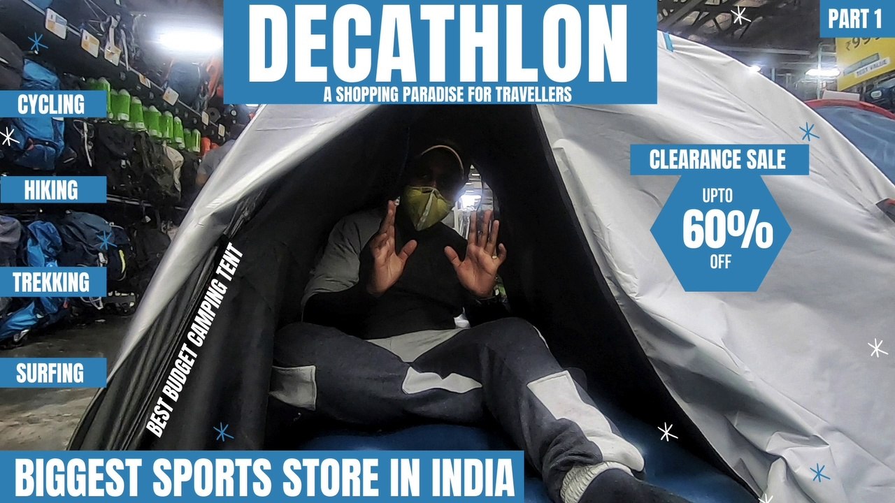 Decathlon - The shopping paradise for travellers | The cheapest sports store in India