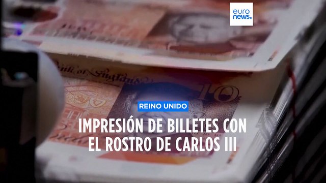 Comienza la impresión de los nuevos billetes con la imagen del rey Carlos III