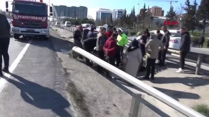 İSTANBUL-SİLİVRİ'DE KAZA 2 YARALI