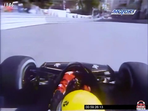 [HQ] F1 1986 Ayrton Senna Lotus 98T Onboard (Monaco GP Qualifying, Part 2) [REMASTER AUDIO/VIDEO]