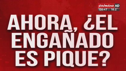 Bomba internacional: ¿Clara Chía está engañando a Piqué?