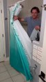 Dad transforms daughters bathroom!