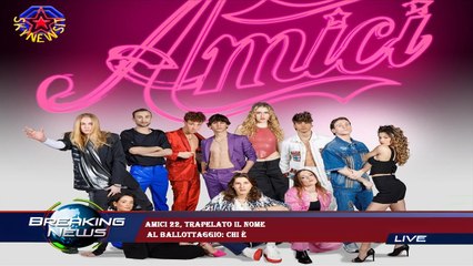 Amici 22, trapelato il nome  al ballottaggio: chi è