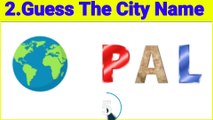 Guess The City Name l Guess The City By Emoji Challenge l Hindi Riddles Puzzle Paheli