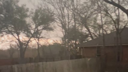 Texan records a VIOLENT tornado casting a disastrous spell on Weatherford