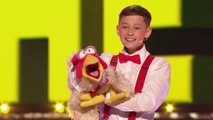 13-Year-Old Singing Ventriloquist Jamie Leahey Impresses The Judges!  AGT All-Stars 2023 | Got Talent Global