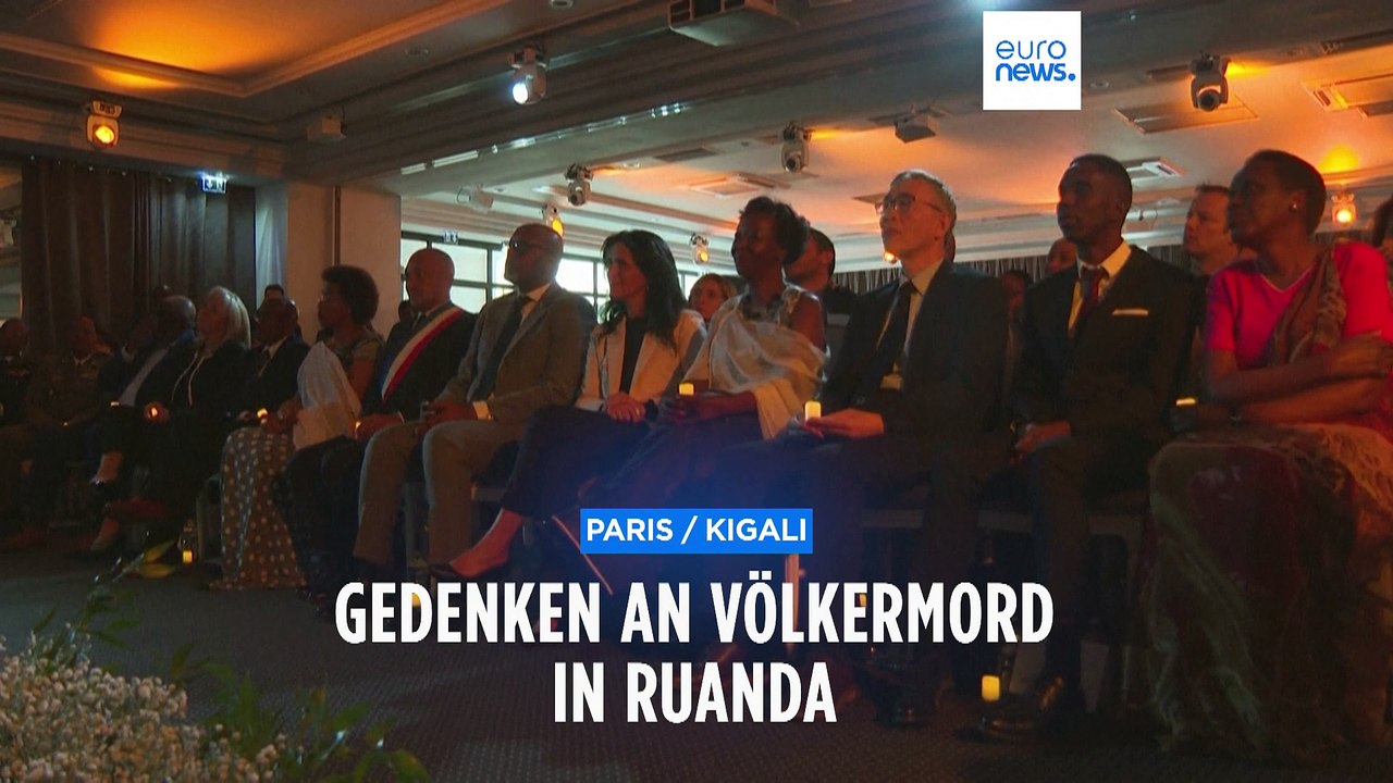 Paris und kigali: gemeinsames gedenken an den völkermord in ruanda vor 29 jahren