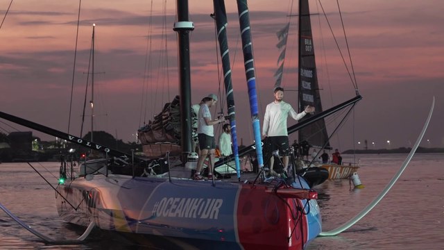 Biotherm 2023 : Arrivée de la 3e étape à Itajai, Brésil, se classe 4e de cette longue étape.