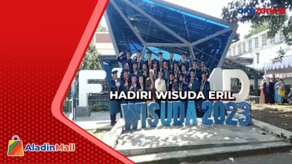 Momen Haru Ridwan Kamil Wakili Eril di Wisuda ITB