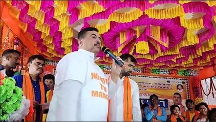 ‘ভাইপো বাপের ব্যাটা হলে আমাকে ঘিরে দেখাক’, চ্যালেঞ্জ শুভেন্দুর