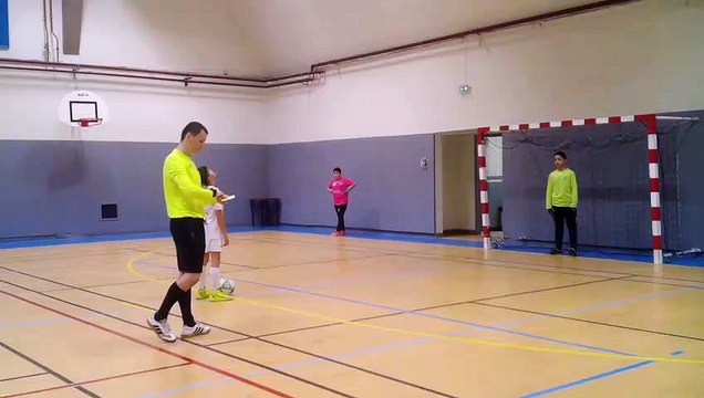 La séance de pénaltie de folie de la demi-finale U12 entre AF PARIS 18 et FUTSAL PARIS XV