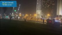 El momento que la policía israelí abatió el atacante de un atentado en Tel Aviv