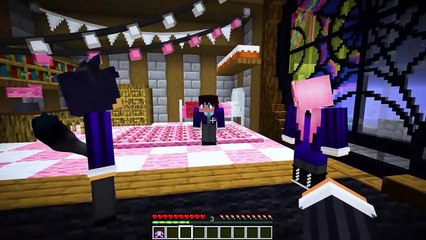 Playing as WEDNESDAY in Minecraft!