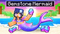 Playing Minecraft as a GEMSTONE MERMAID!