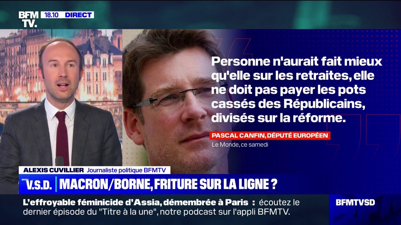 Réforme des retraites: Pascal Canfin, secrétaire général de Renaissance, apporte son soutien à Élisabeth Borne